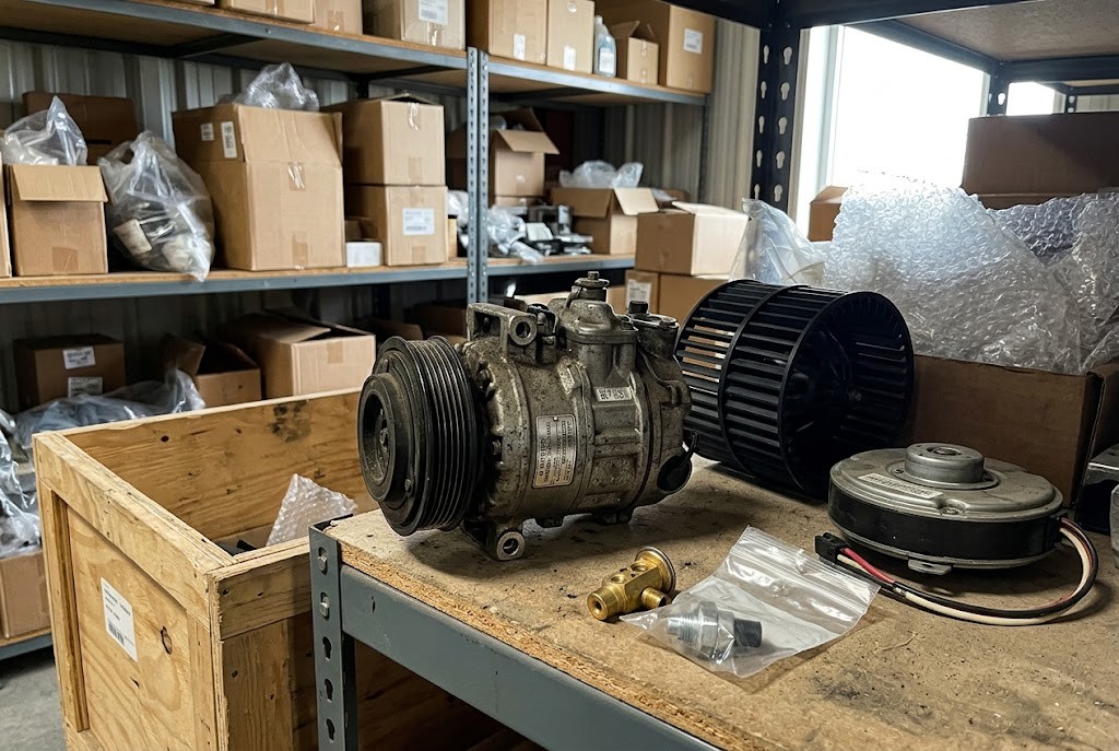 Yutong bus AC compressor HVAC parts ZK6120 ZK6118