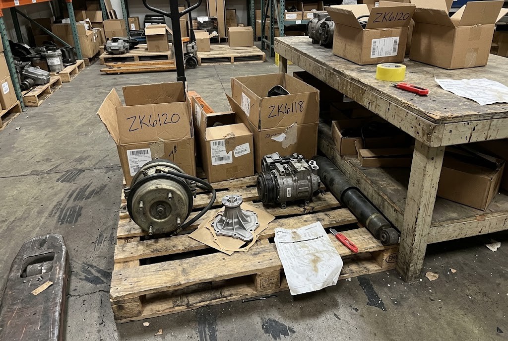 Yutong bus common fault systems brake cooling HVAC suspension parts