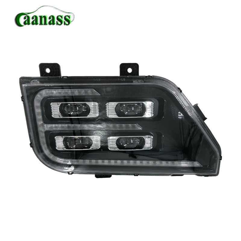 China Guangzhou 4121-00483 4121-00482 Headlamp Assembly Use for Yutong ZK6126 Bus Spare Parts